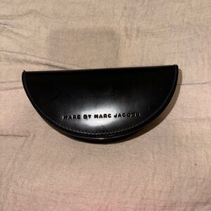 Marc by Marc Jacobs Glossy Black Eyewear Case